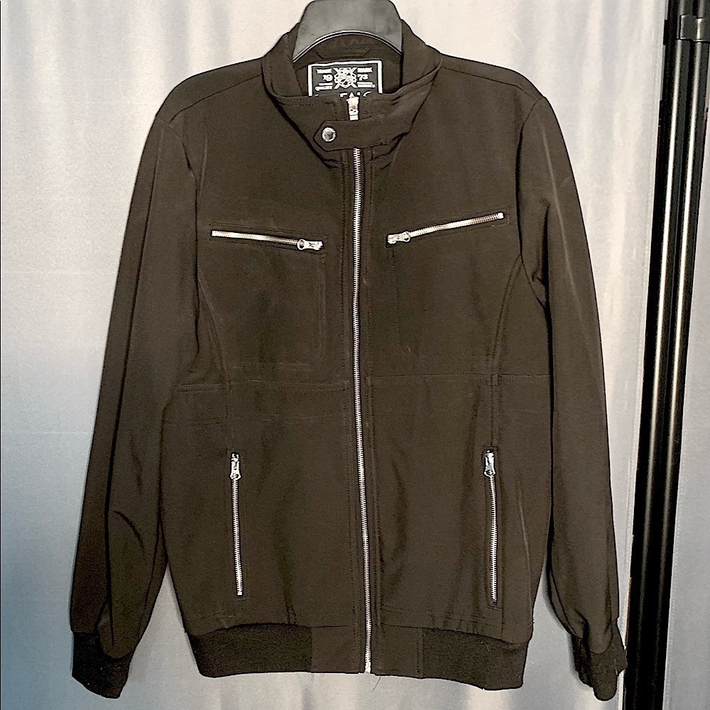 Buffalo David Bitton Men’s Black Zippered Jacket